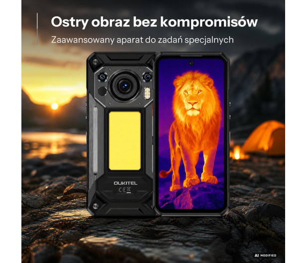 OUKITEL WP500 Ultra 12GB/1TB 10000mAh czarny - 1580708 - zdjęcie 16
